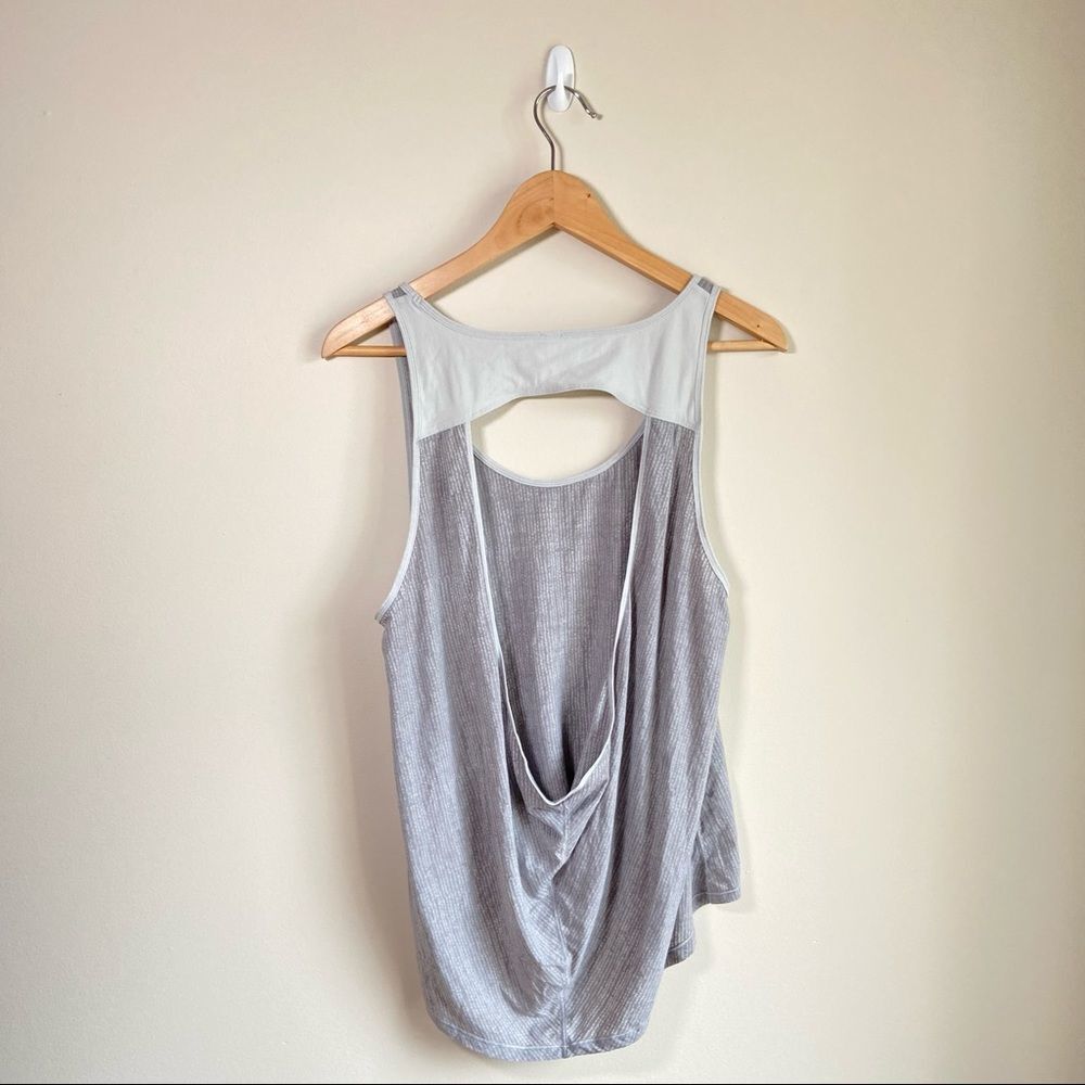 Lululemon Grey Next to Nothing Tank Top Size 6 - Picture 4 of 7